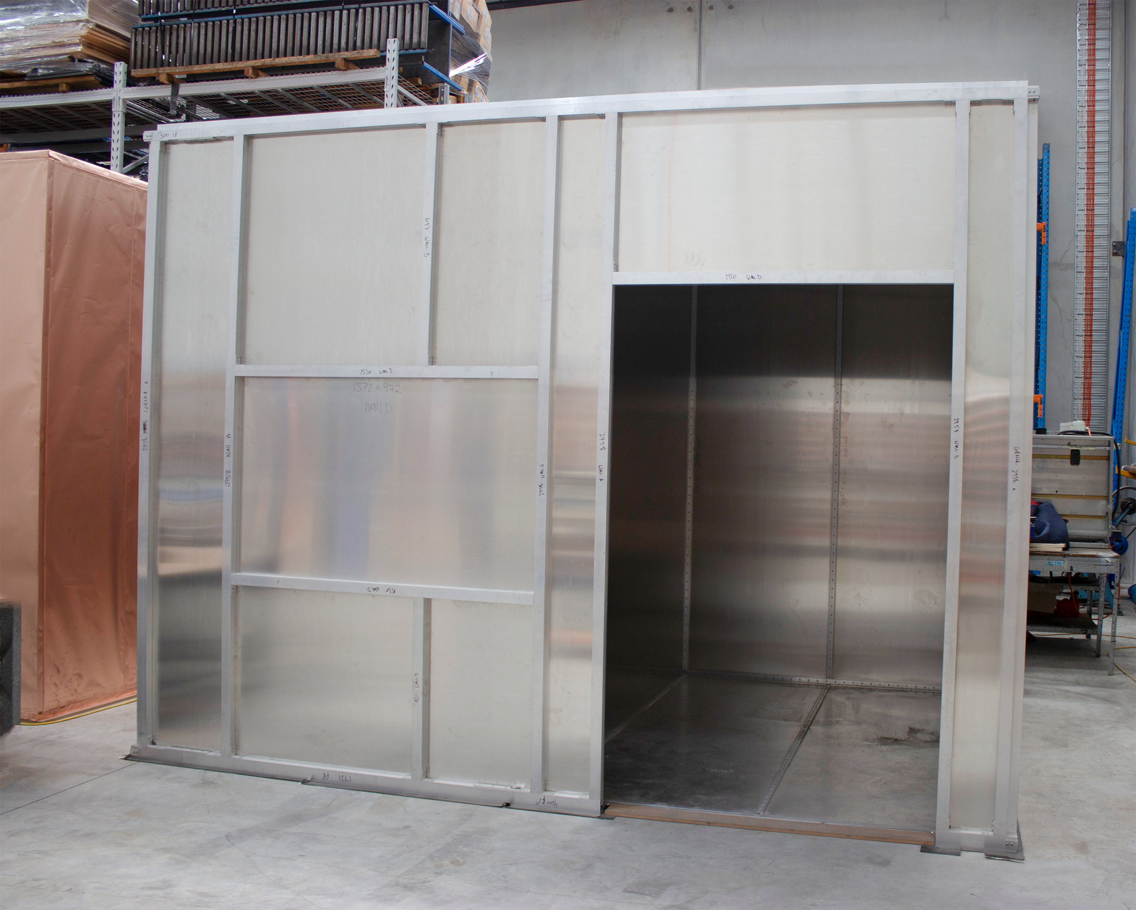 Premium Modular Aluminium MRI Room
